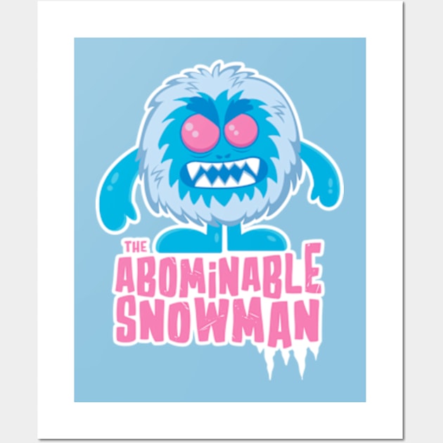 The Abominable Snowman! Wall Art by JMADISON